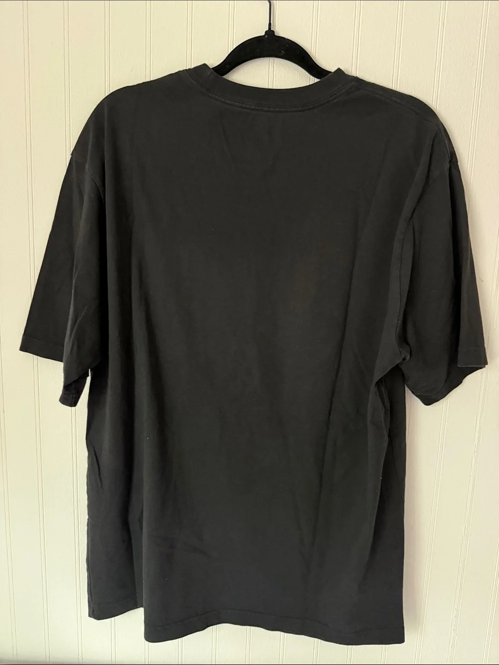 Jordan Black Short-Sleeve Tee with City Night Graphic